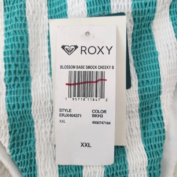 Roxy Blossom Babe Smock Cheeky BGreen. Size XXL. New. - Picture 6 of 8